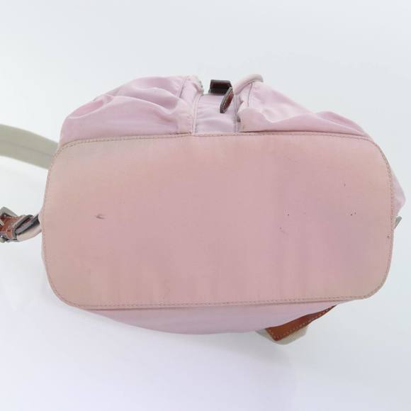 PRADA Backpack Nylon Pink Silver Auth 89617 - Picture 5 of 16